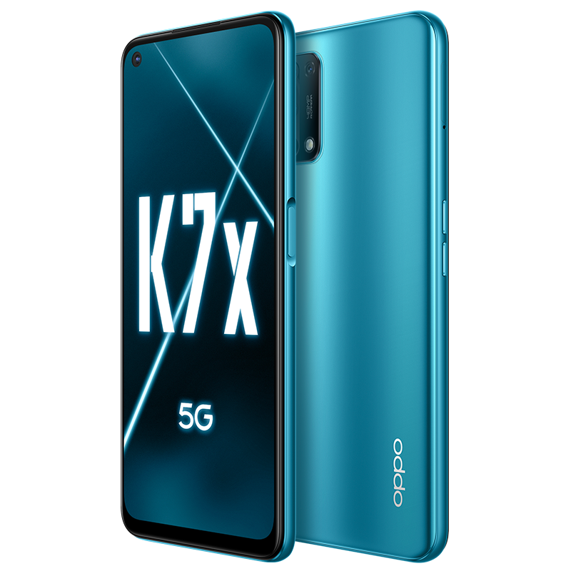 OPPO K7x 蓝影 8GB+128GB 全网通 双模5G 30W闪充4800万四摄 5000mAh长续航 90Hz电竞屏 拍照美颜游戏智能手机