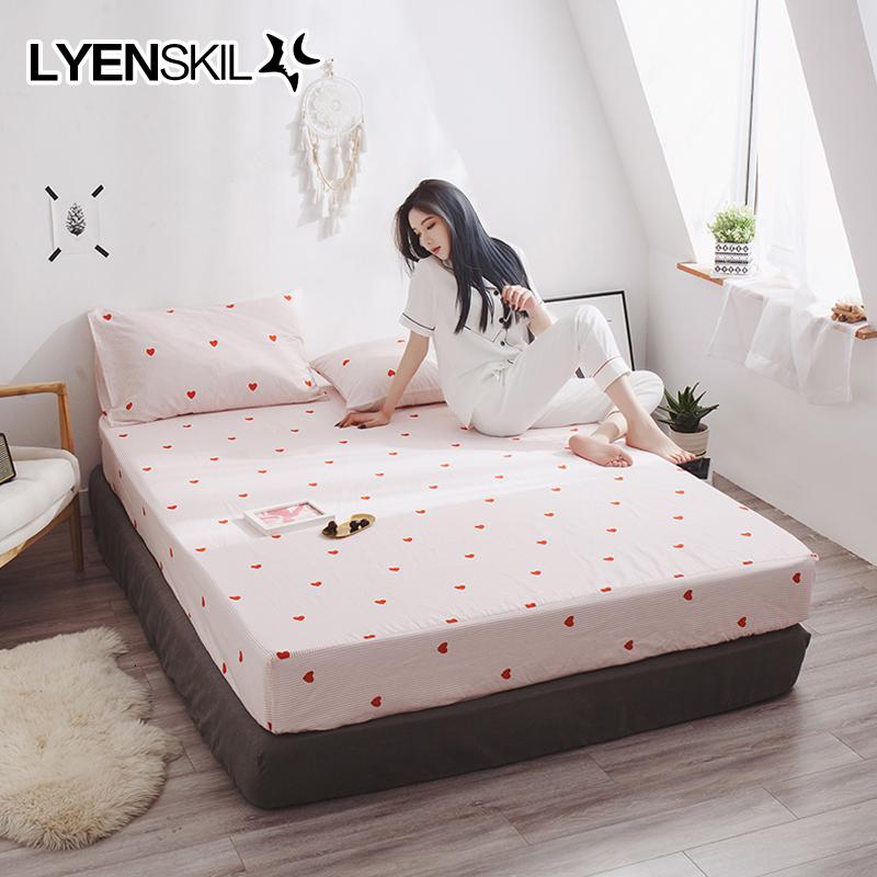 美帮汇全棉床笠单件全棉防尘罩床垫保护套防滑固定全包床套高清大图