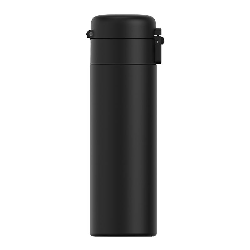 华为智选/HUAWEI HiLink 哈尔斯 智能保温杯450ML 茶水分离水杯子316不锈钢茶杯 黑色