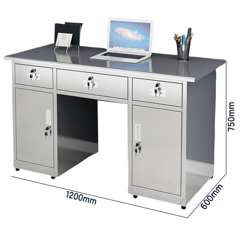 景福达办公桌120*60*75cm张高清大图