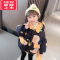 可莉允女童棉服冬季2022年新款儿童短款女宝宝加厚棉袄小童洋气冬装外套