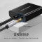绿联(UGREEN) HDMI转VGA线转换器带音频口 高清视频转接头线PS5 -黑色胶壳款 2个装 50288