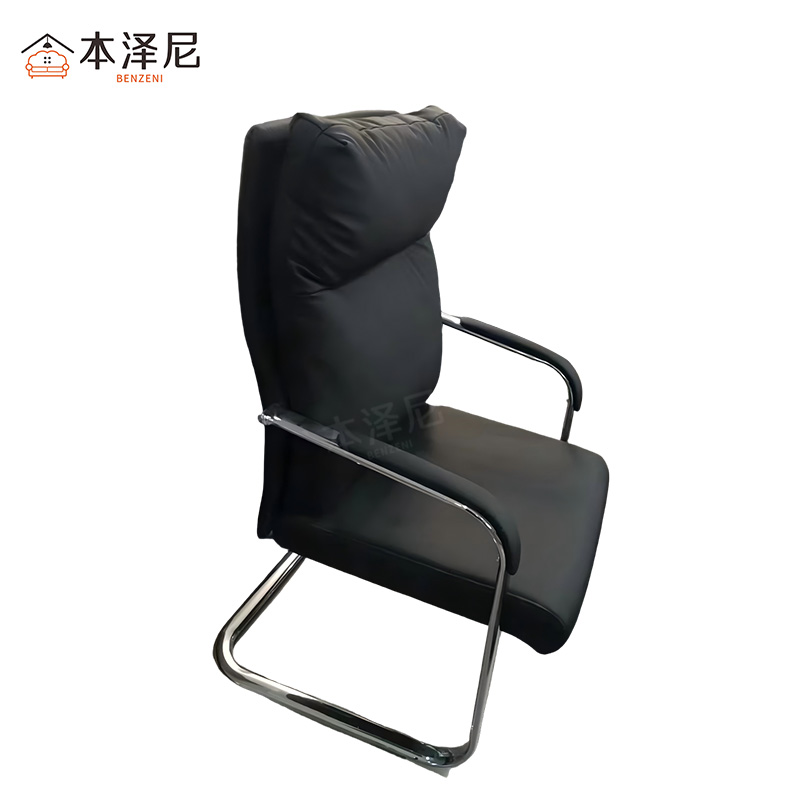 本泽尼 弓形办公椅 HTZ-TJ2024 580*700*1120mm 把高清大图