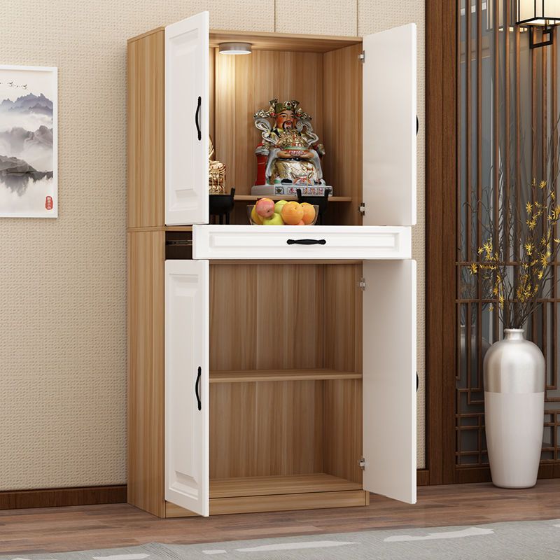 佛龛立柜带门简约经济型佛柜供奉台观音关公柜供桌家用神台