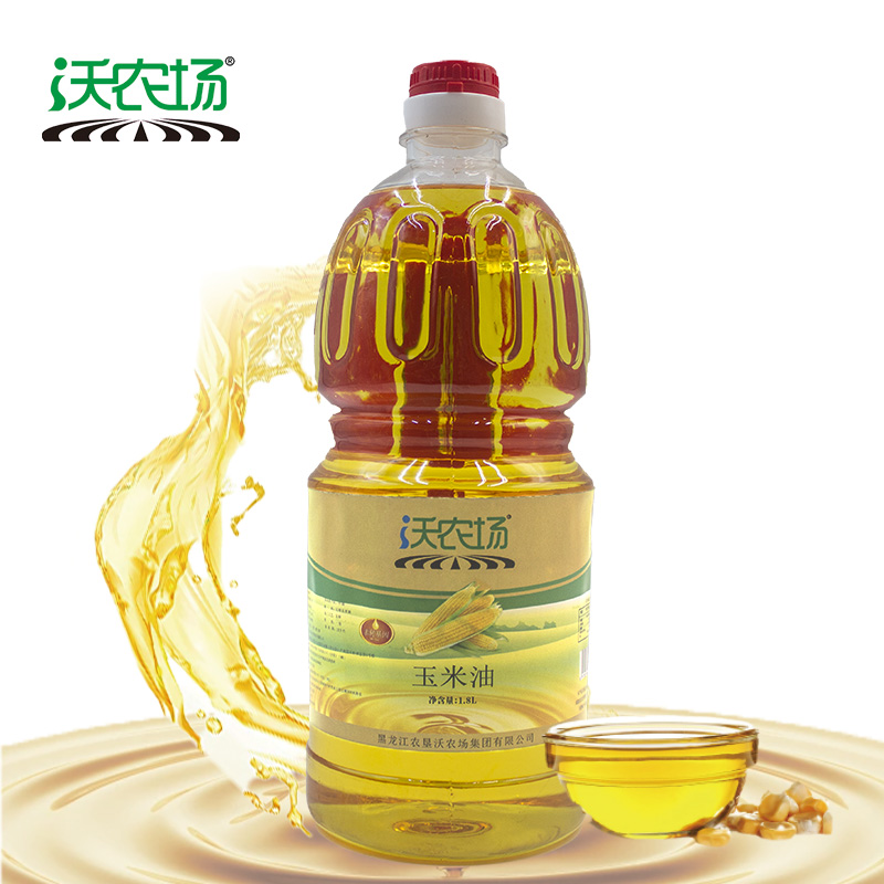 沃农场非转基因玉米油1.8L/瓶高清大图