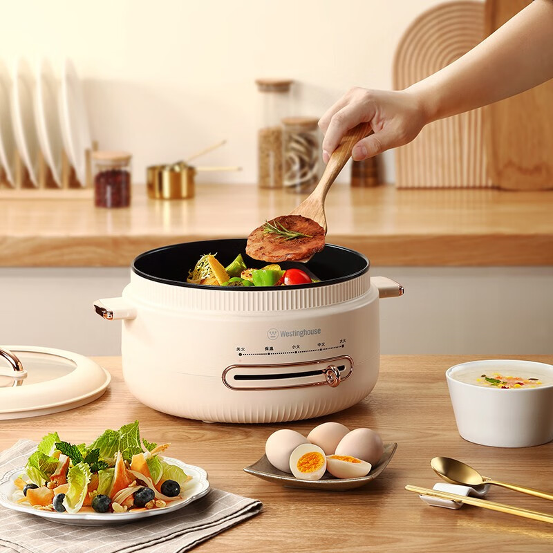 西屋Westinghouse 电火锅(多用锅)4L WSC46B高清大图