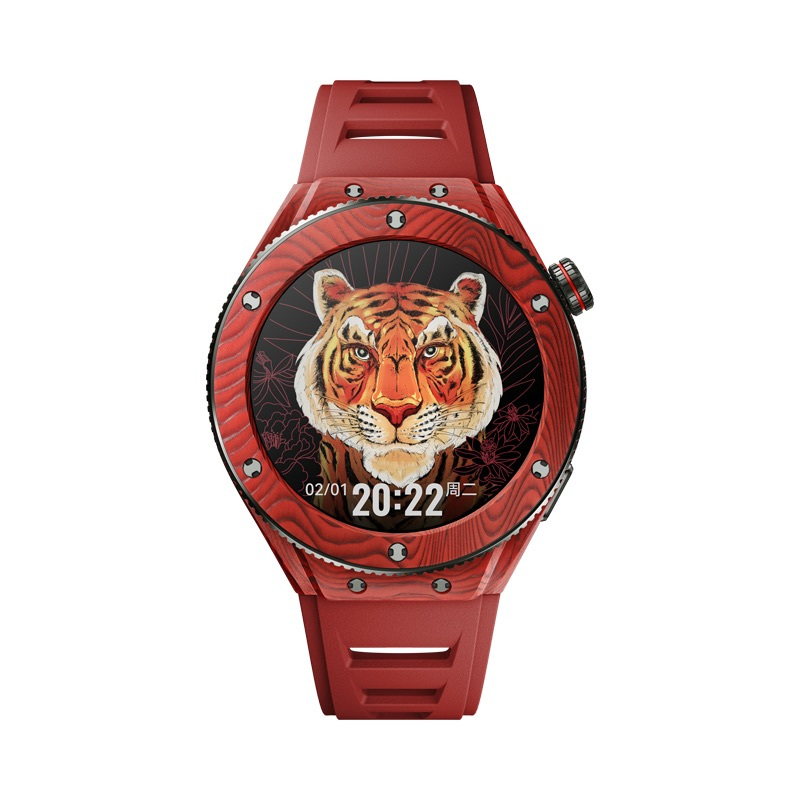华为/HUAWEI WATCH GT 2022典藏版 智能手表 虎年专属设计 朱红