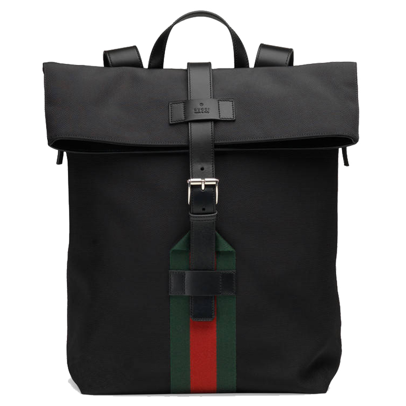 [直营]古驰(GUCCI) BAND系列 新款帆布男士背包双肩包手提包 欧美时尚