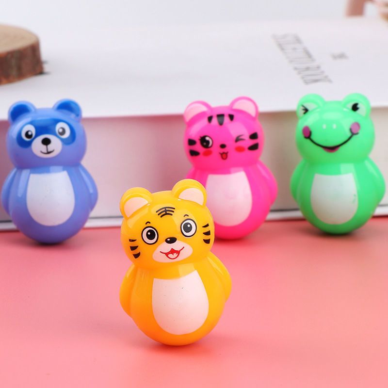 抖音网红热卖礼品卡通不倒翁儿童益智玩具幼儿园学生节日活动奖品