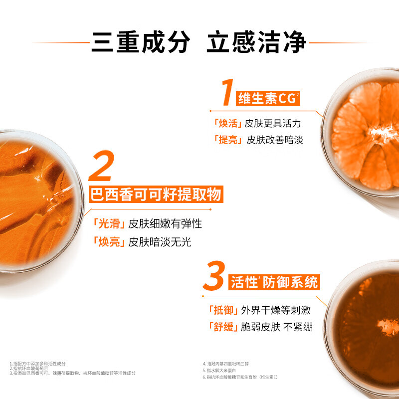 欧莱雅男士劲能深层净化洁面膏乳提亮深层清洁控油保湿去角质洗面奶男