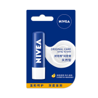 妮维雅(NIVEA)润唇膏 天然型 4.8g（新老包装 随机发放）滋润营养 裸色系