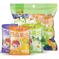 比比赞可吸果冻[混合味] 480g(8包)果味布丁网红办公室解馋零食品夏季清凉果冻怀旧零食