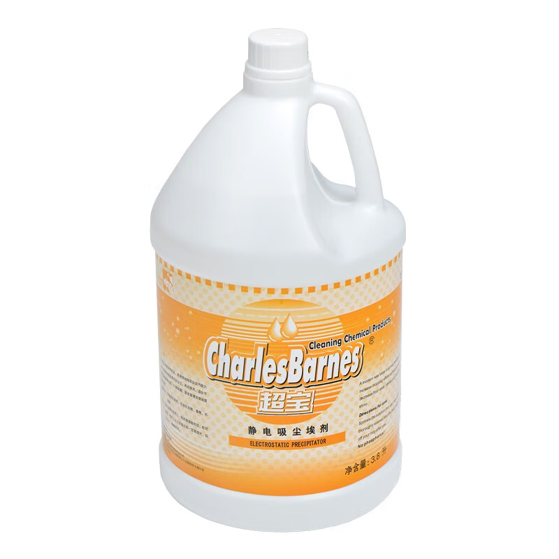 超宝(CHAOBAO)静电吸尘埃剂 3.8L*4桶 商用拖把尘推油除尘剂 酒店地拖油DFF020 箱装高清大图