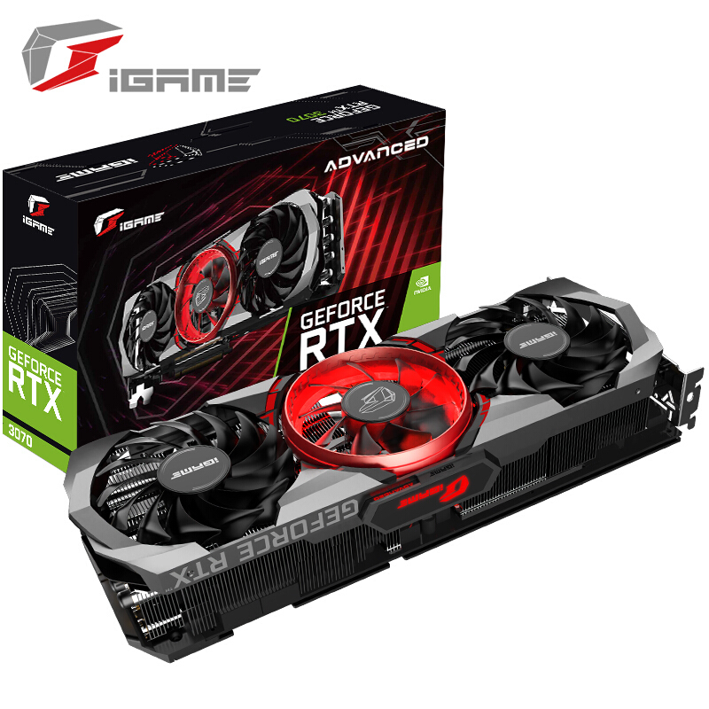 七彩虹iGame GeForce RTX 3070 Advanced OC LHR 显卡