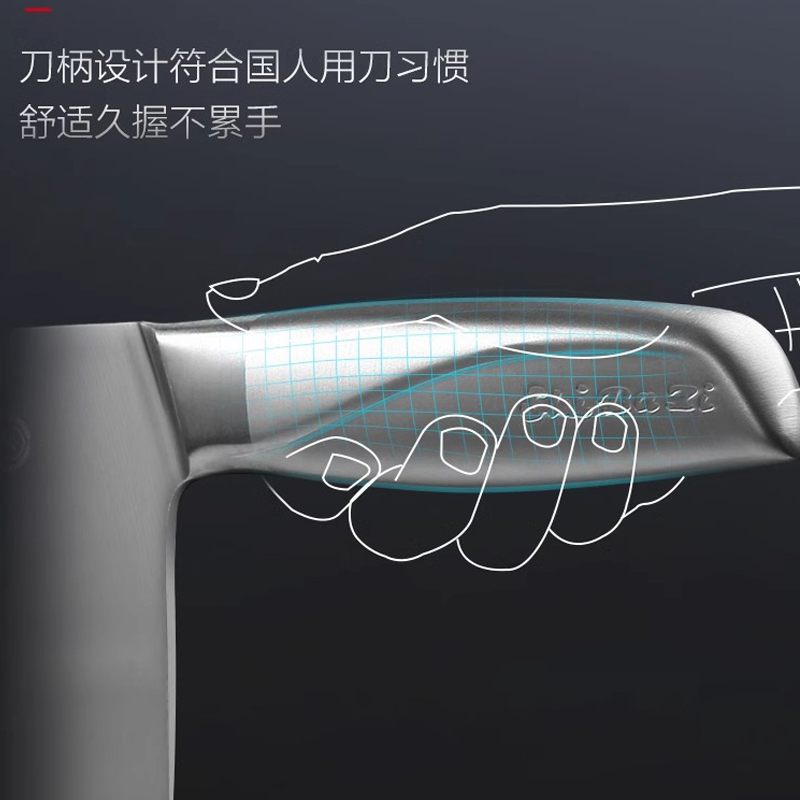 十八子盈光切片刀(SL1703-B)高清大图