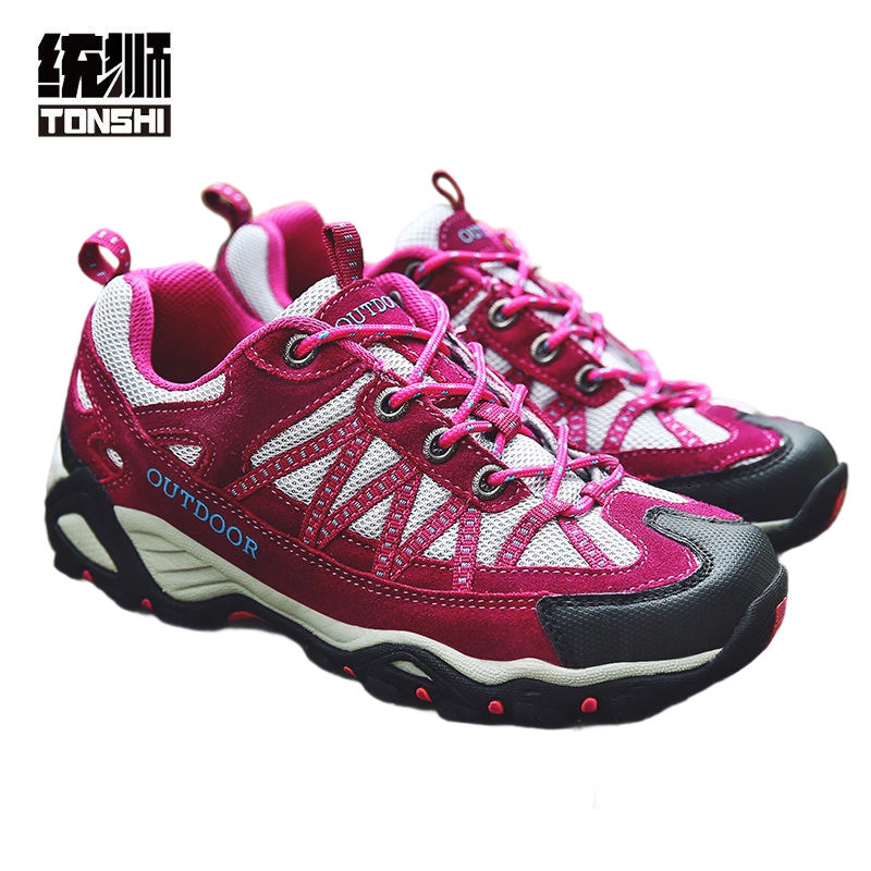 统狮透气防滑徒步鞋TS7 双高清大图