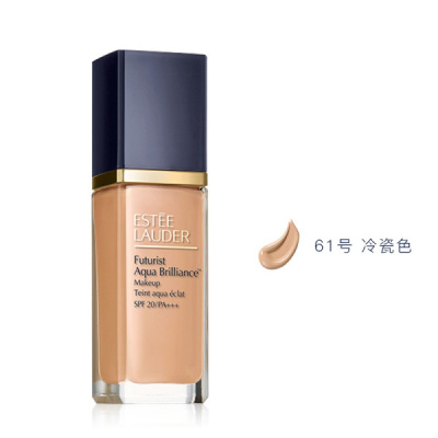 [国内专柜版正品保证]雅诗兰黛沁水粉底液30ml1CO#61冷象牙白干皮救星轻薄无暇水润奶油肌