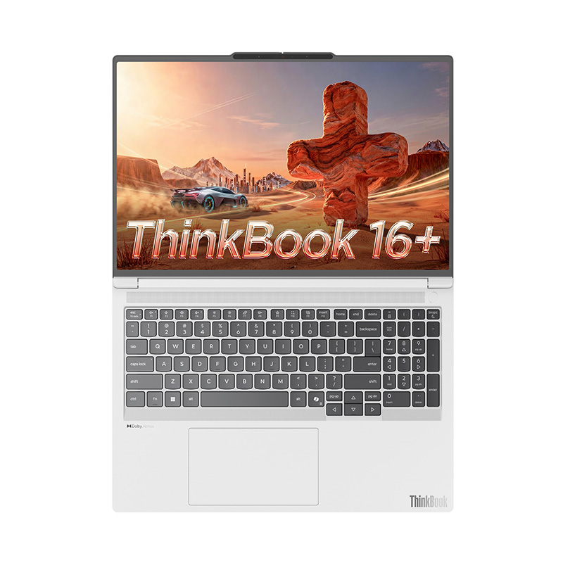 ThinkPad ThinkBook 16+ 08CD 2026款16英寸大屏学生游戏娱乐商务办公笔记本电脑 3.2K高色域屏 UItra X7-358H 32G 1T 白高清大图