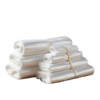 塑料袋食品一次性外卖打包方便袋大小号手提背心熟食早餐透明袋子 普通款20*31 100个