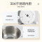 美的(Midea)电火锅电煮锅1.7升小型家用多功能宿舍泡面学生小电锅迷你多功能煮锅火锅MC-XZE1611
