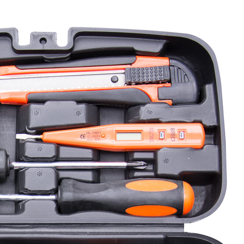 铬克 8件套家用工具套装 02008-8pcs(TP) (单位:套)高清大图
