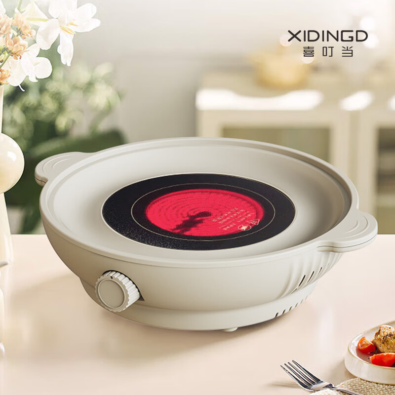 喜叮当(XIDINGDANG) 居家多功能休闲轻音煨茶炉XDD-DTL001高清大图