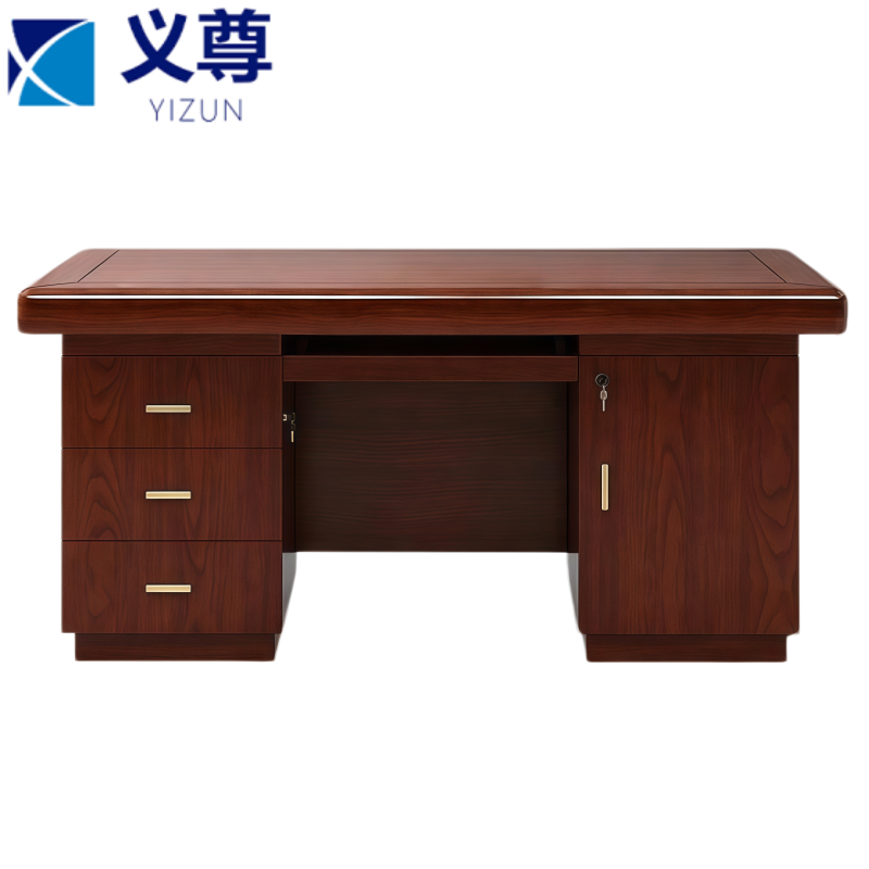 义尊 中式电脑桌 DND-160 张高清大图