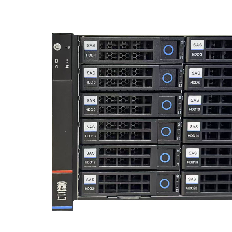 鑫云 24盘国产NAS网络存储服务器 XY5024-288TB 台高清大图