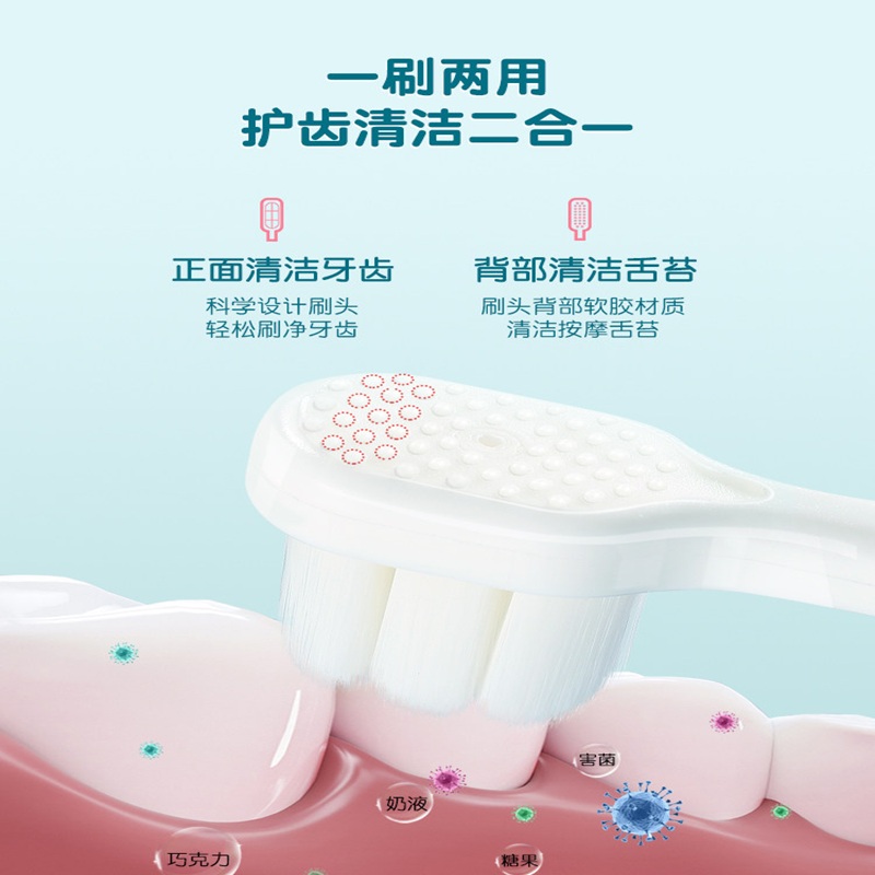 Avec Moi 儿童软毛护齿牙刷 YS-ET001-1(单位:支)高清大图