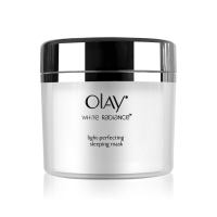 OLAY玉兰油面膜水感光塑晚安水凝膜130g免洗睡眠面膜保湿补水淡斑女士护肤品化妆品专柜正品