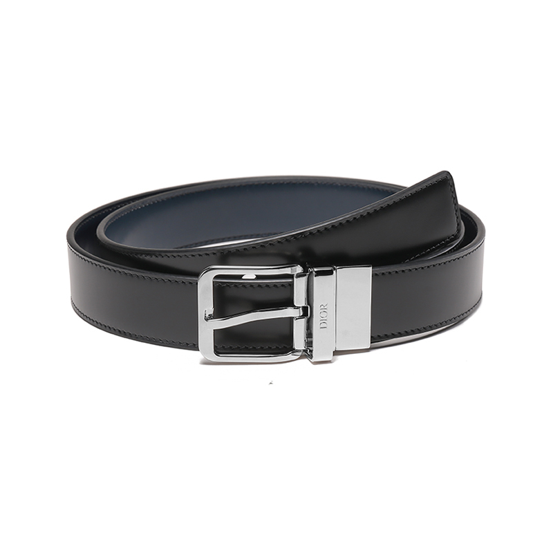 迪奥dior男士牛皮革不可裁剪双面旋转皮带腰带4403plxqu