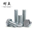 时友 TIME FRIEND 六角头打孔螺栓彩锌 16*80 个