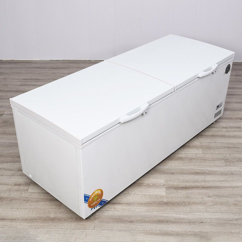 冰柜卧式商用大容量冷藏冷冻两用超大冷冻柜单双温冷柜冰箱d2|458单温