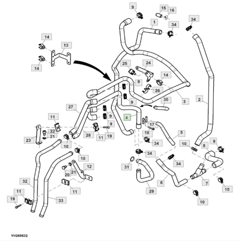 软管 L172243 货期5-10天高清大图