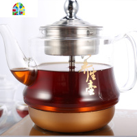 全自动上水电热水壶底部抽水玻璃保温泡茶器专用电磁炉烧水壶家用 FENGHOU 金色桶装水款(23*37)