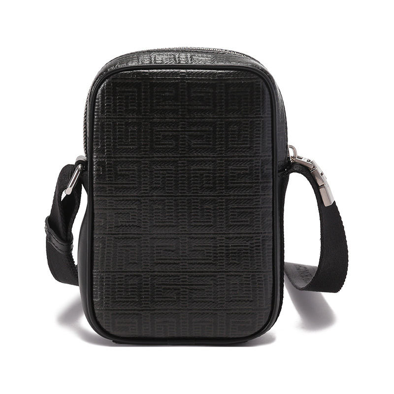 纪梵希givenchy男士gessentials系列涂层帆布配皮单肩斜挎包手机包bku