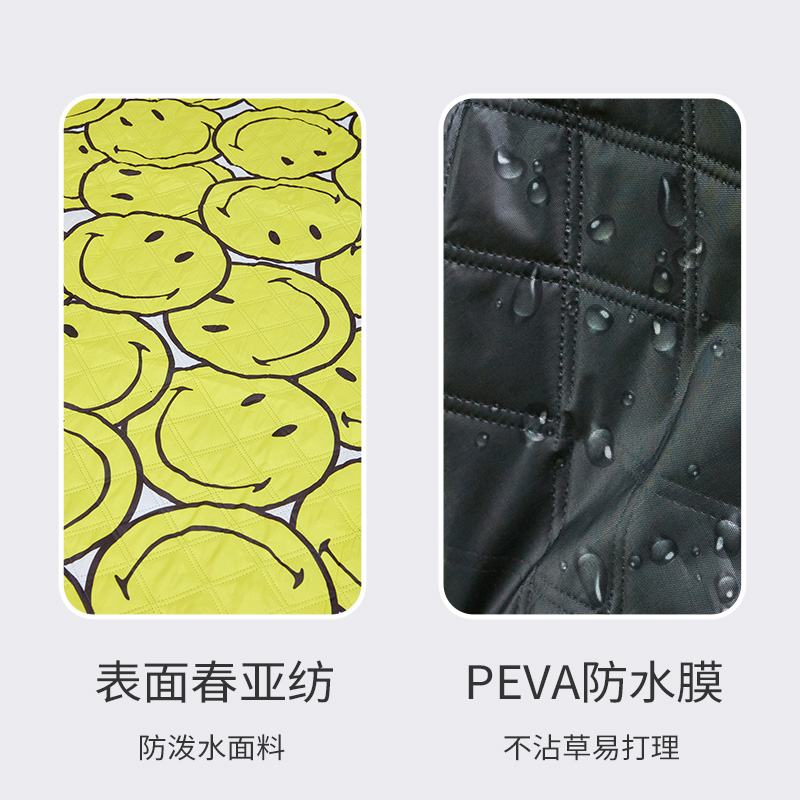 错山防潮垫便携防水加厚户外露营地垫草坪春游垫高清大图