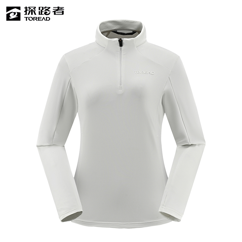 探路者 女式长袖T恤 TAJJAM92018/件高清大图