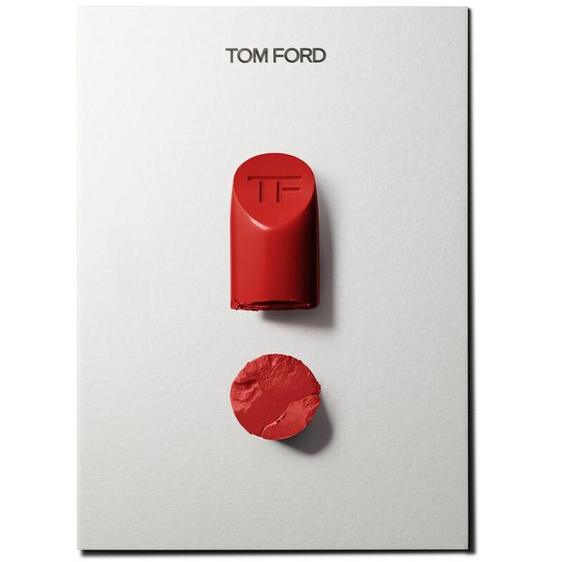 【专柜正品】汤姆福特（TOM FORD）黑金黑管白管TF口红唇膏 黑管07#深红色 赠精美礼盒礼袋