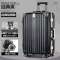 高档铝框尊经典黑 20寸[标准尺寸国内登机箱] 铝框行李箱女拉杆箱男学生旅行箱万向轮大容量密码箱韩版登机箱包