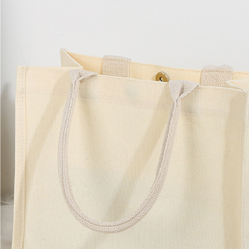 海亚森 M1C140 大号帆布立体托特公文包包底37侧12高32cm 1个(计价单位:把)米白高清大图