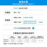 明月全季变色膜变灰 1.56/1.61/1.67/1.71非球面近视眼镜片 1.56(较薄) 定制非球面