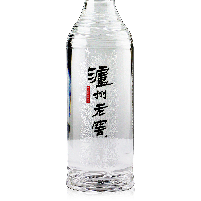 泸州老窖黑盖光瓶装42度500ml*2瓶 浓香型白酒高清大图