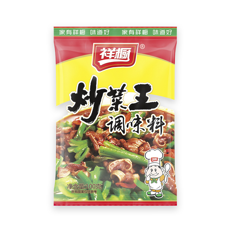 [4袋装]祥橱炒菜王 炒菜调料包 家用佐料炒面 炒菜炒粉小炒调料包100g*4袋装