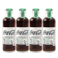 英国进口 复古版可口可乐 香本味 200ml*4瓶装 可直饮 可调酒 碳酸饮料