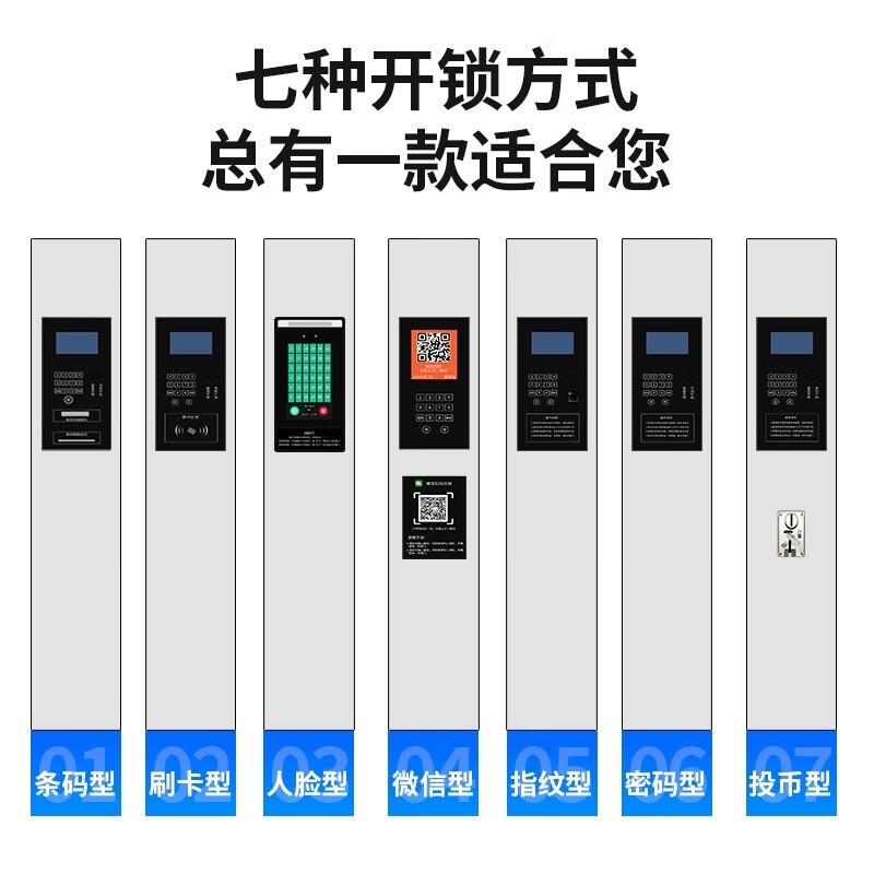 豫众诺 手机存放柜 30门人脸识别 台高清大图