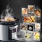 美的(Midea)电压力锅 双胆5L八段智能调压高压饭锅压力锅PCS5028P 黑色