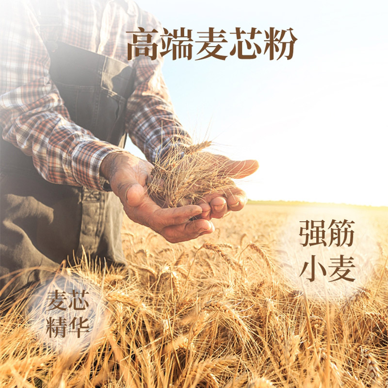 天麦然 澳麦水饺专用粉2.5kg*1袋面粉馒头包子水饺家用小麦粉色泽纯净澳洲麦芯粉袋装高清大图