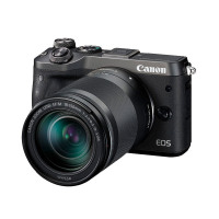 佳能(Canon)EOS M6(15-45镜头)黑色微单单镜头套装(2420万像素 触控翻转LCD 全像素双核对焦)