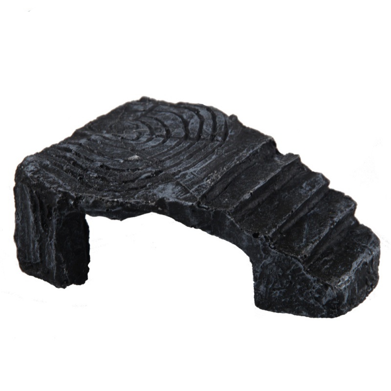 乌龟晒台龟缸晒背台爬坡阶梯山洞岩石躲避穴鱼缸假山造景高清大图